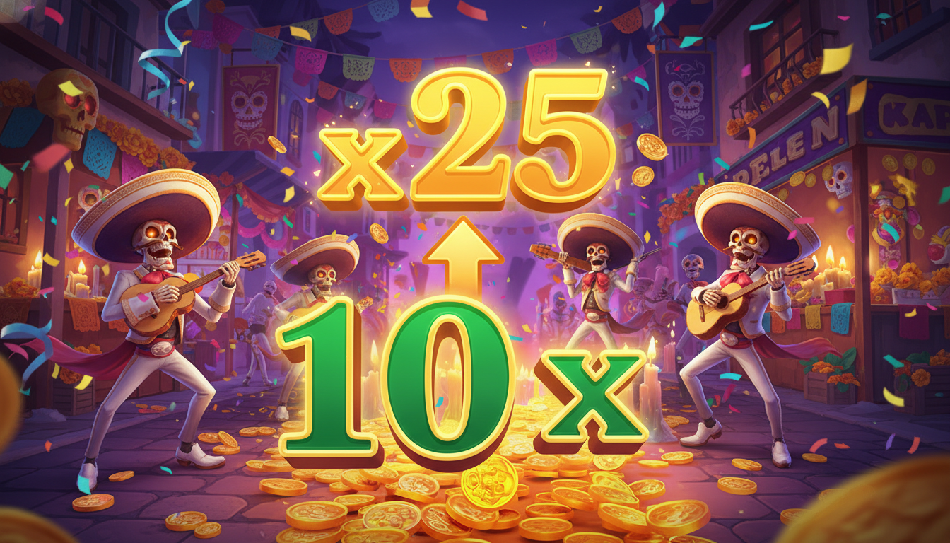 Progressive multipliers in Wild Bandito free spins.